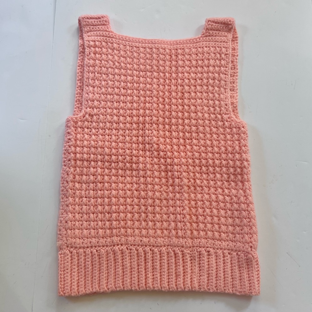 Vintage Handmade Knit Tank Top